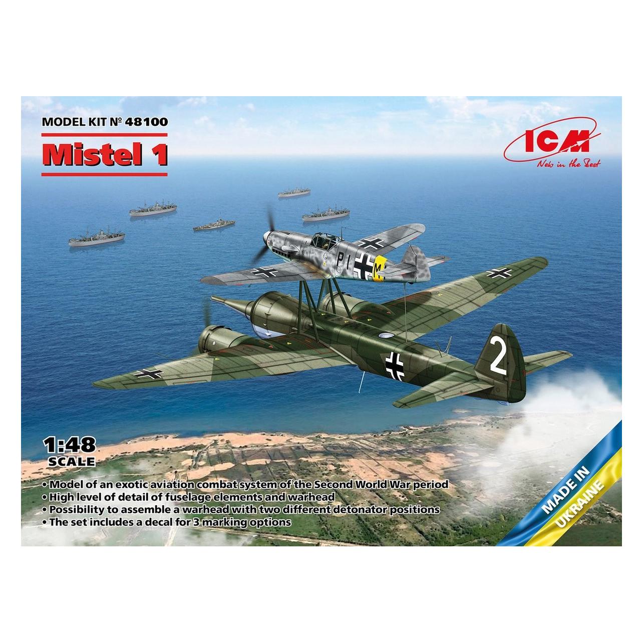 ICM Mistel 1, WWII German Composite Aircraft (48100)