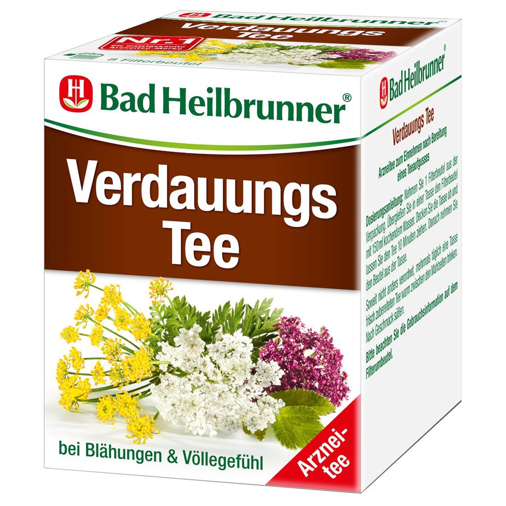 BAD Heilbrunner Verdauungstee Filterbeutel 8x2 g