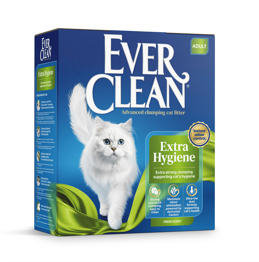 Kit Risparmio 2x10L Ever Clean Lettiera Gatto Extra Strong Scented CARBONE ATTIVO