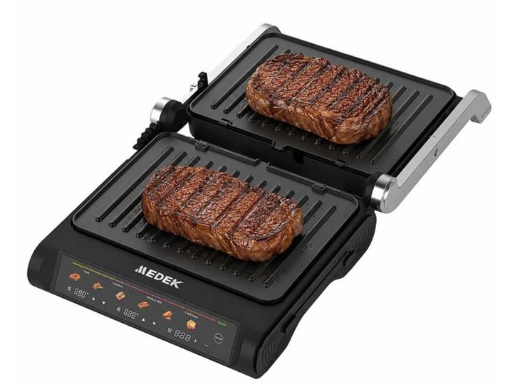 Grill viande avec plaques de grill amovibles - MED-MDGR62 MEDEK