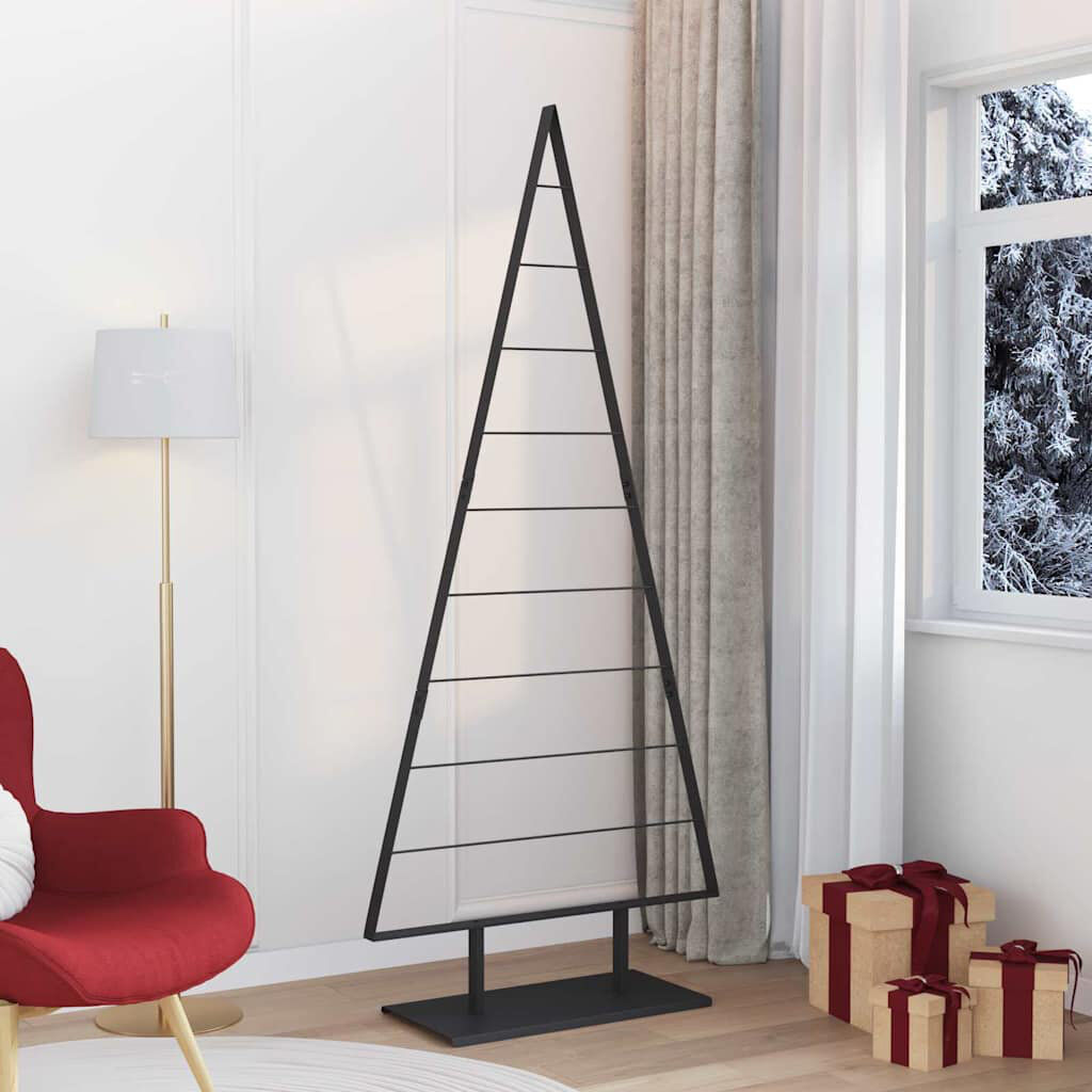 Metro Metal Christmas Tree with Stand steel Gold 5.91' H