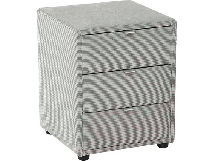 Nachtkonsole JOCKENHÖFER GRUPPE Lore , grau (mittelgrau 427, 19), H:53cm T:45cm, Sideboards, Nachtkonsole
