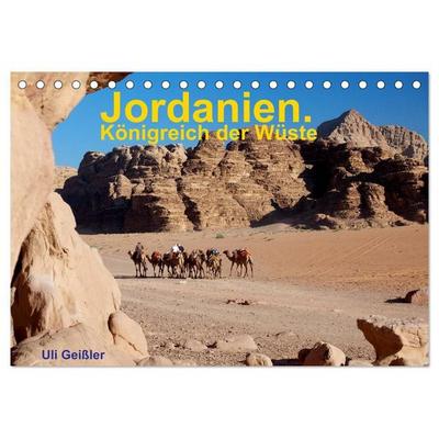 Jordanien. Königreich in der Wüste (Tischkalender 2026 DIN A5 quer), CALVENDO Monatskalender