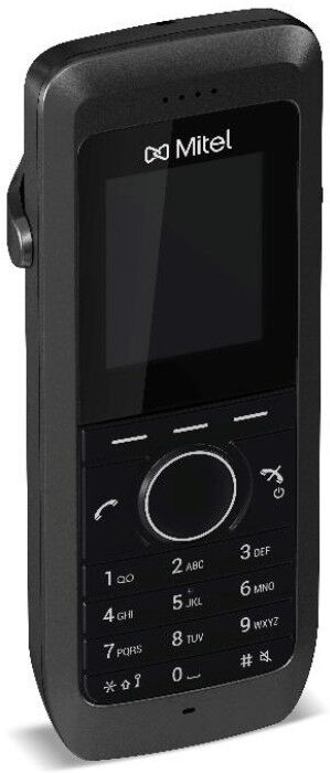 Mitel 5613 Téléphone DECT avec écran couleur 1.8" et prise Jack 3.5 mm