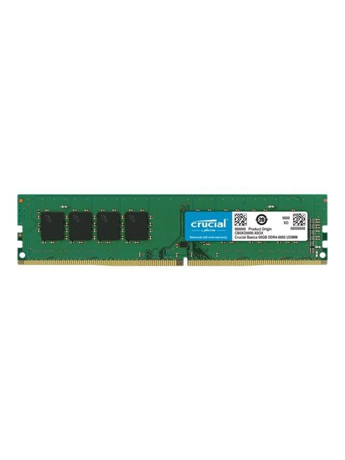 Crucial Basics DDR4-3200 - 8GB - CL22 - Single Channel (1 pcs) - Grün