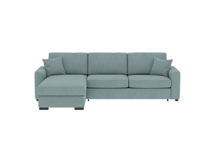 Canapé d'angle convertible pack standard NICARAGUA tissu bergamo lichen 72