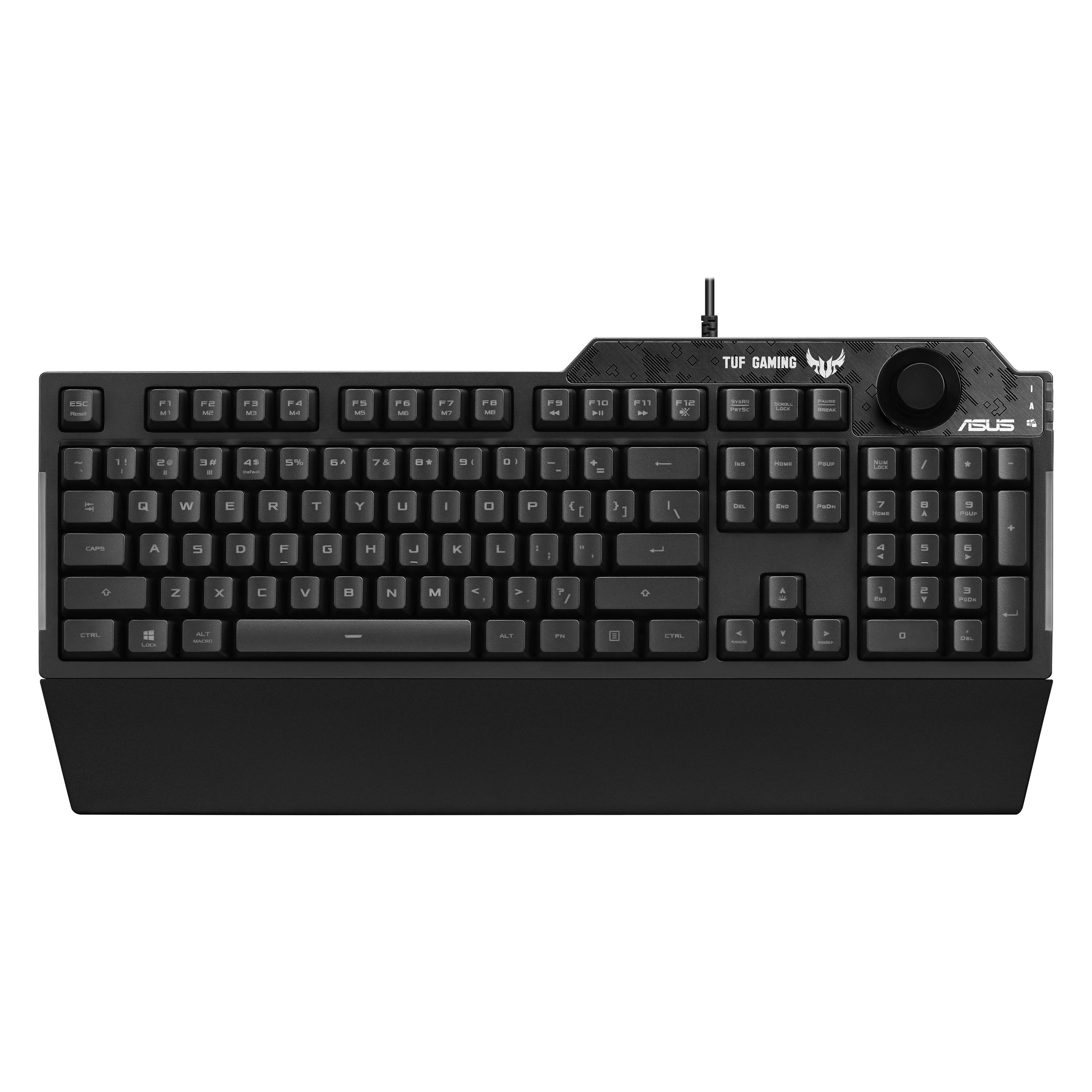 ASUS TUF Gaming K1 (US, Kabelgebunden) (90MP01X0-BKUA)