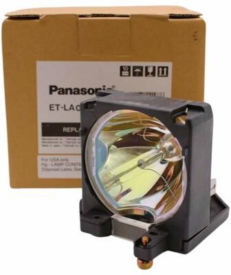 Jaspertronics™ Original ET-LA059 Lamp & Housing for Panasonic Projectors - 1 Year Warranty
