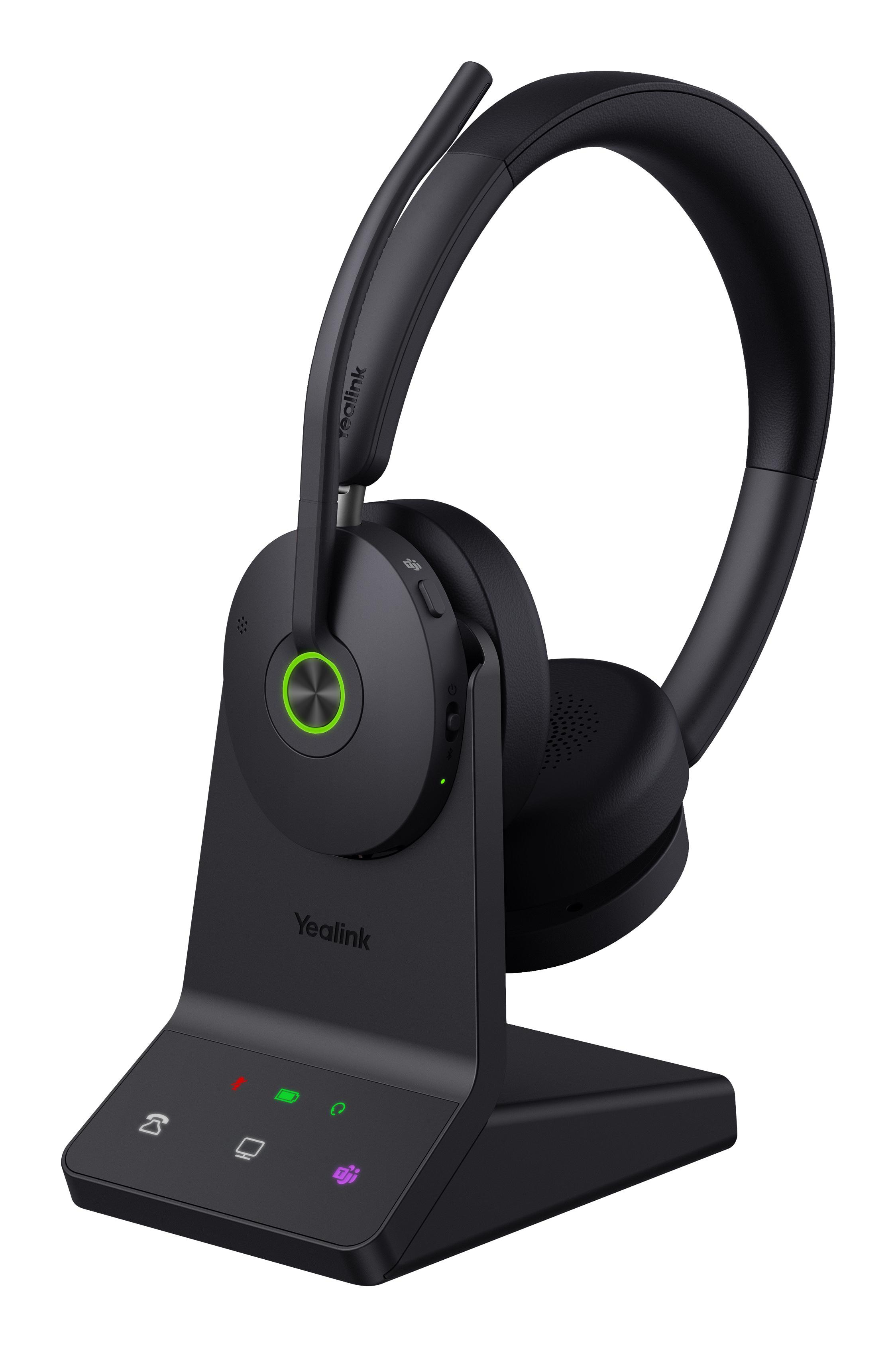 Yealink WH68 DECT Wireless ANC Headset Dual für MS Teams On-Ear