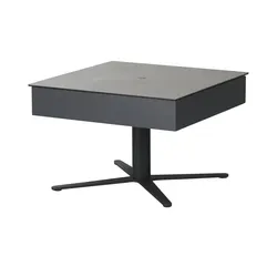 Jette Home Couchtisch  Moxa II ¦ grau ¦ Maße (cm): B: 70 H: 47,5