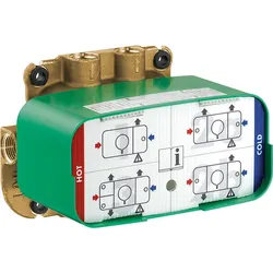 hansgrohe AXOR Starck One Grundkörper für Thermostatmodul Unterputz, 45710180
