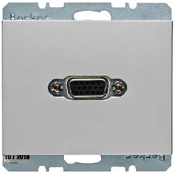 Berker K.5 - VGA Steckdose (Aluminium)