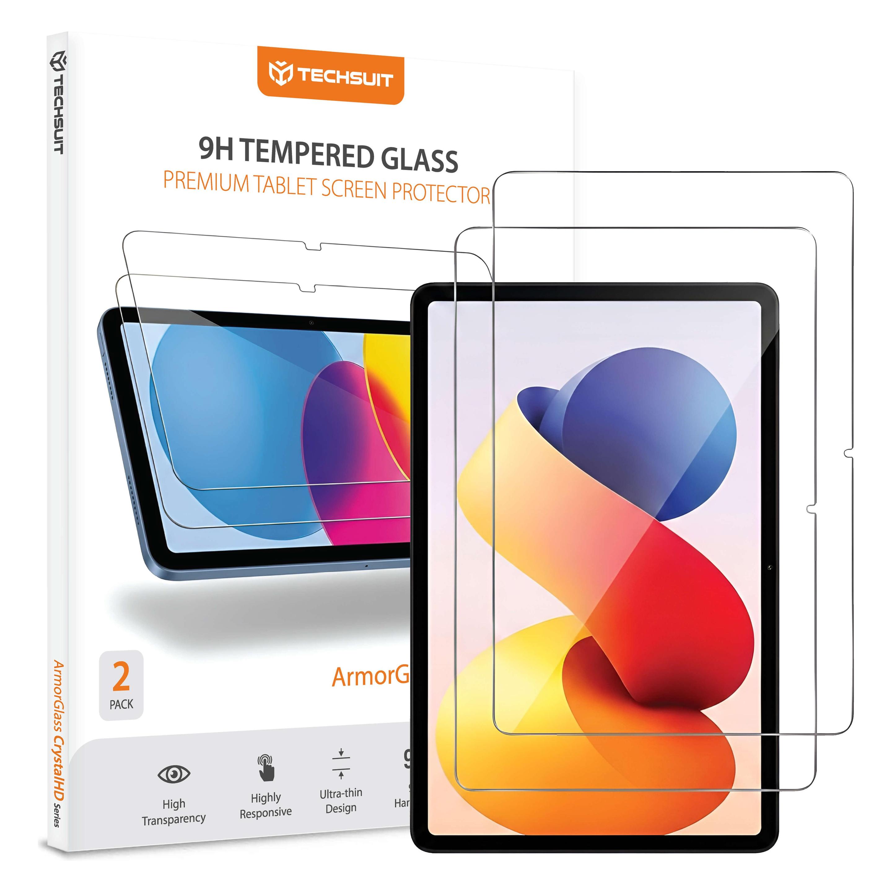 Techsuit - ArmorGlass CrystalHD (2 pack) - Xiaomi Redmi Pad 2 Pro - Clear (2 Stk., Xiaomi Redmi Pad 2 Pro) (65367310)