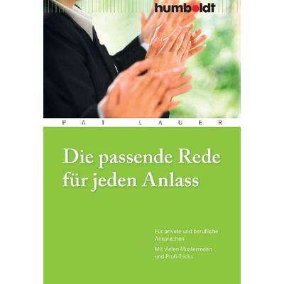 Die passende Rede für jeden Anlass, Geheftet von Pat Lauer, Humboldt Verlag