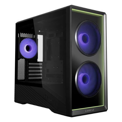 Lian Li Vector V150 INF mATX Gehäuse, Tempered Glass - schwarz