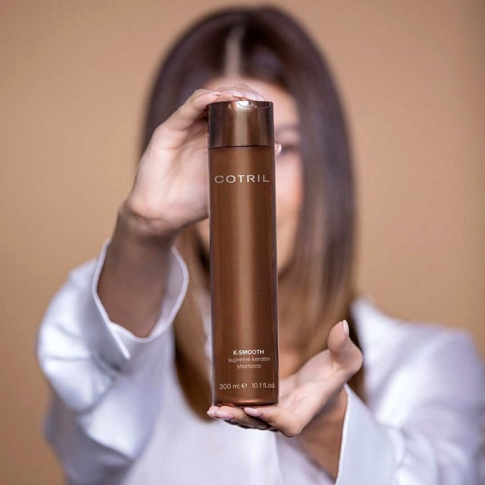 Cotril K-Smooth Supreme Keratin Shampoo Anti-Frizz 300mL