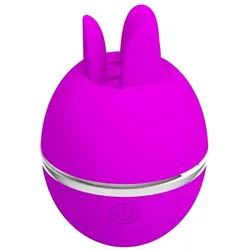Pretty Love, Vibrator, Gemini Ball Lila. Runder Vibrator Aus Silikon