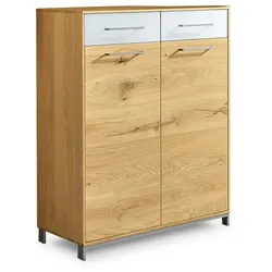 Voss Möbel Schuhschrank Vedo Holz Braun Eiche