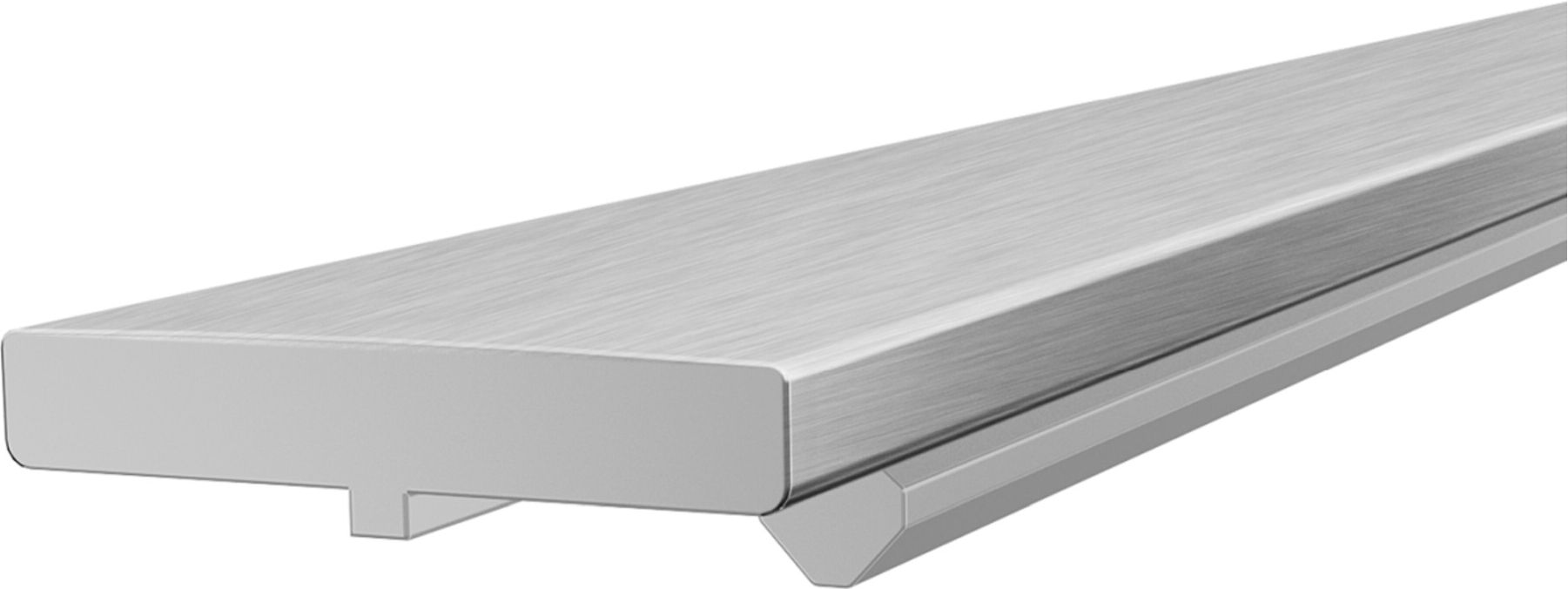 Hettich Designprofil AvanTech YOU in Akzentfarbe, Edelstahl Optik, Länge 500 mm (9255773)