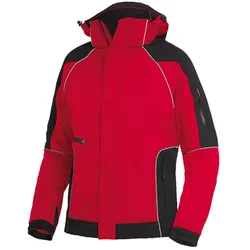 Softshelljacke "WALTER" - XXL - rot/schwarz