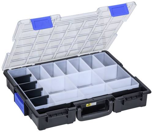 Allit EuroPlus Pro K44.76/19 Sortimentskoffer (L x B x H) 440 x 355 x 76mm Anzahl Fächer: 17 Inhalt 1St.