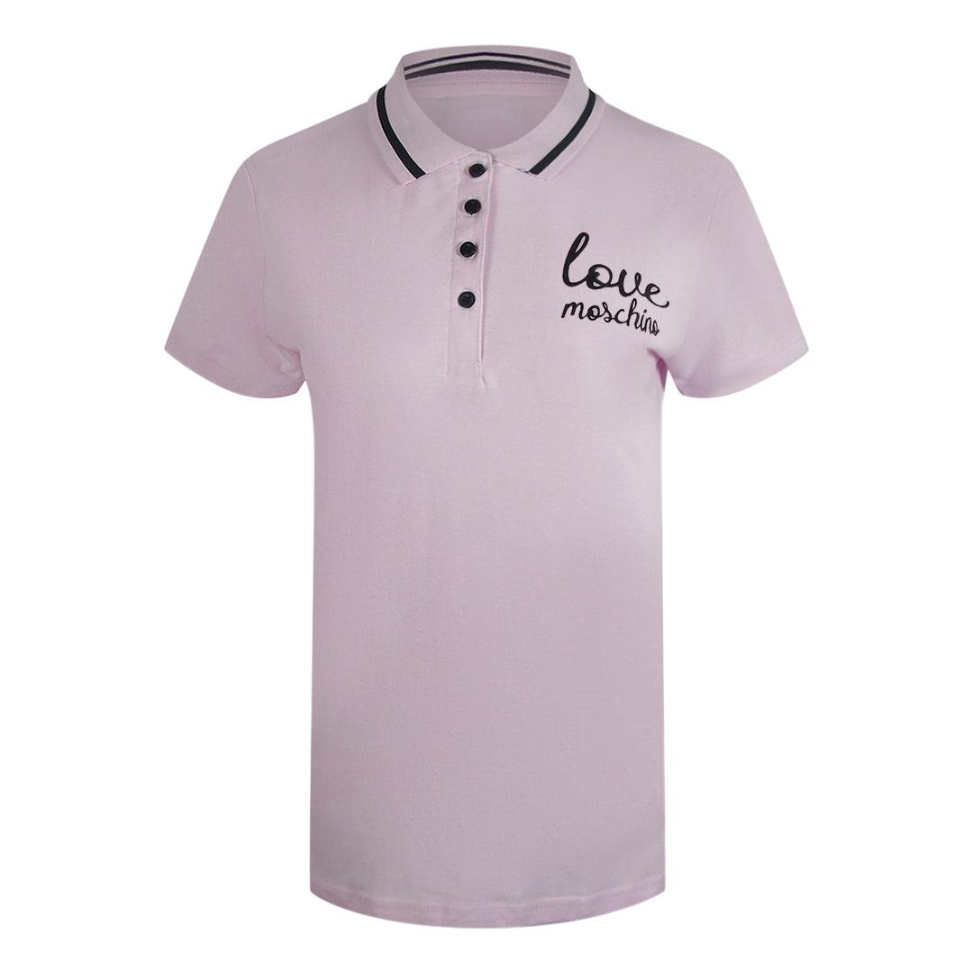 Ich Liebe Das Pinke Polohemd Mit Moschino-logo!