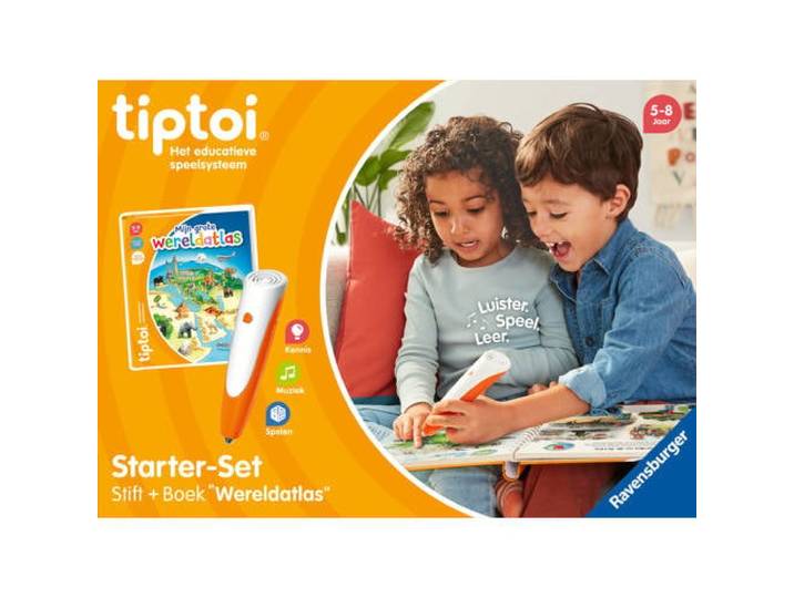 Ravensburger Tiptoi Starter-Set Mijn grote wereldatlas