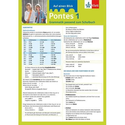 Auf einen Blick - Pontes 1, Taschenbuch von Maria A. Söllner, Klett Lerntraining bei PONS Langenscheidt GmbH