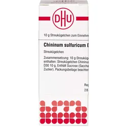Chininum Sulfuricum D30 10 G