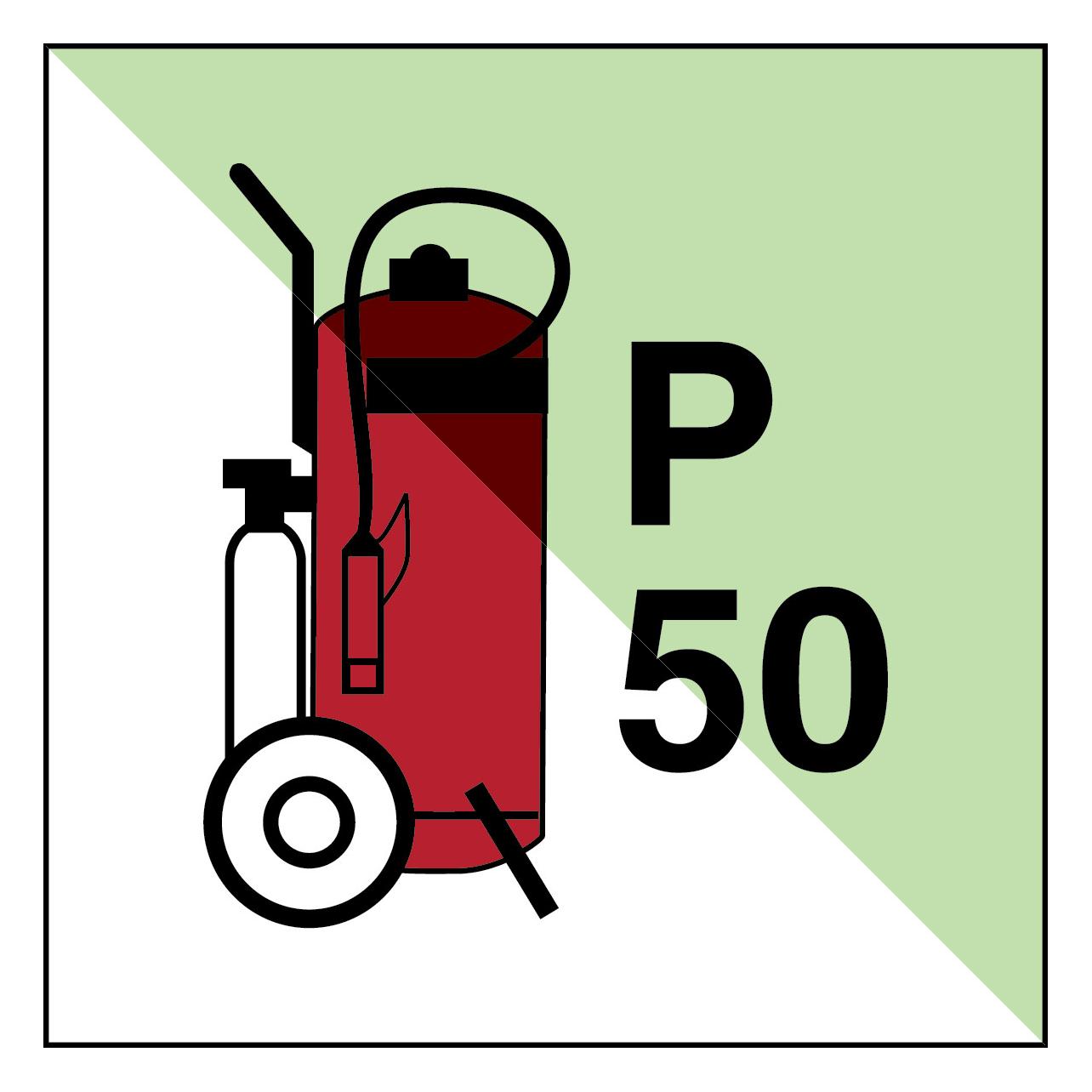 Brady IMO - Feuerlöscher auf Rädern P50 (195096)