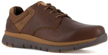 ROCKPORT WORKS Primetime Casuals Work ST Lace - Mens 7 Brown Oxford Shoes Medium