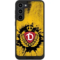 Nivocase Handyhülle für Samsung Galaxy S23+ Hülle NIVOpure Case Schwarz Fussball Offizielles Lizenzprodukt (Samsung Galaxy S23+), Smartphone Hülle, Schwarz