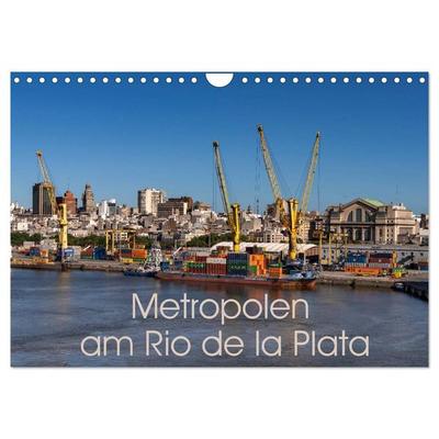 Metropolen am Rio de la Plata (Wandkalender 2026 DIN A4 quer), CALVENDO Monatskalender