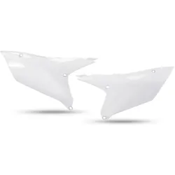 UFO, Motorrad Zubehör, UFO-Heckseitenverkleidungen für Yamaha YZF 450 (23-25) und YZF 250 (24-25), weiss