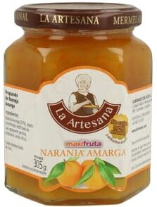 La Artesana Maxifruta Laranja Amarga Sem Açúcar Comum Adicionado 305g Laranja.