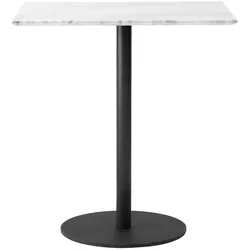 &Tradition In Between SK 16 Cafe Tisch, höhe 73 cm, schwarz / bianco carrara