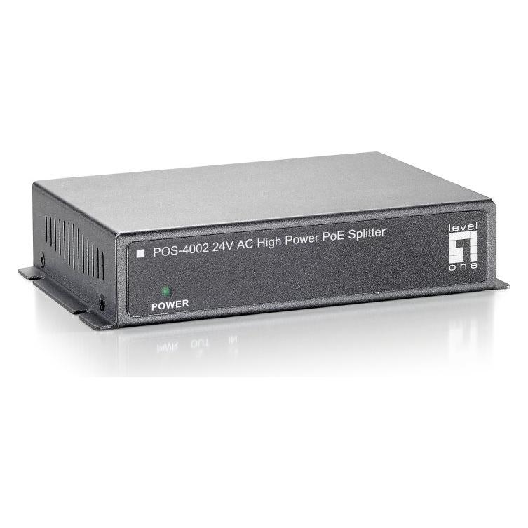 LevelOne POS-4002: High Power PoE Splitter (PoE Splitter) (552037)