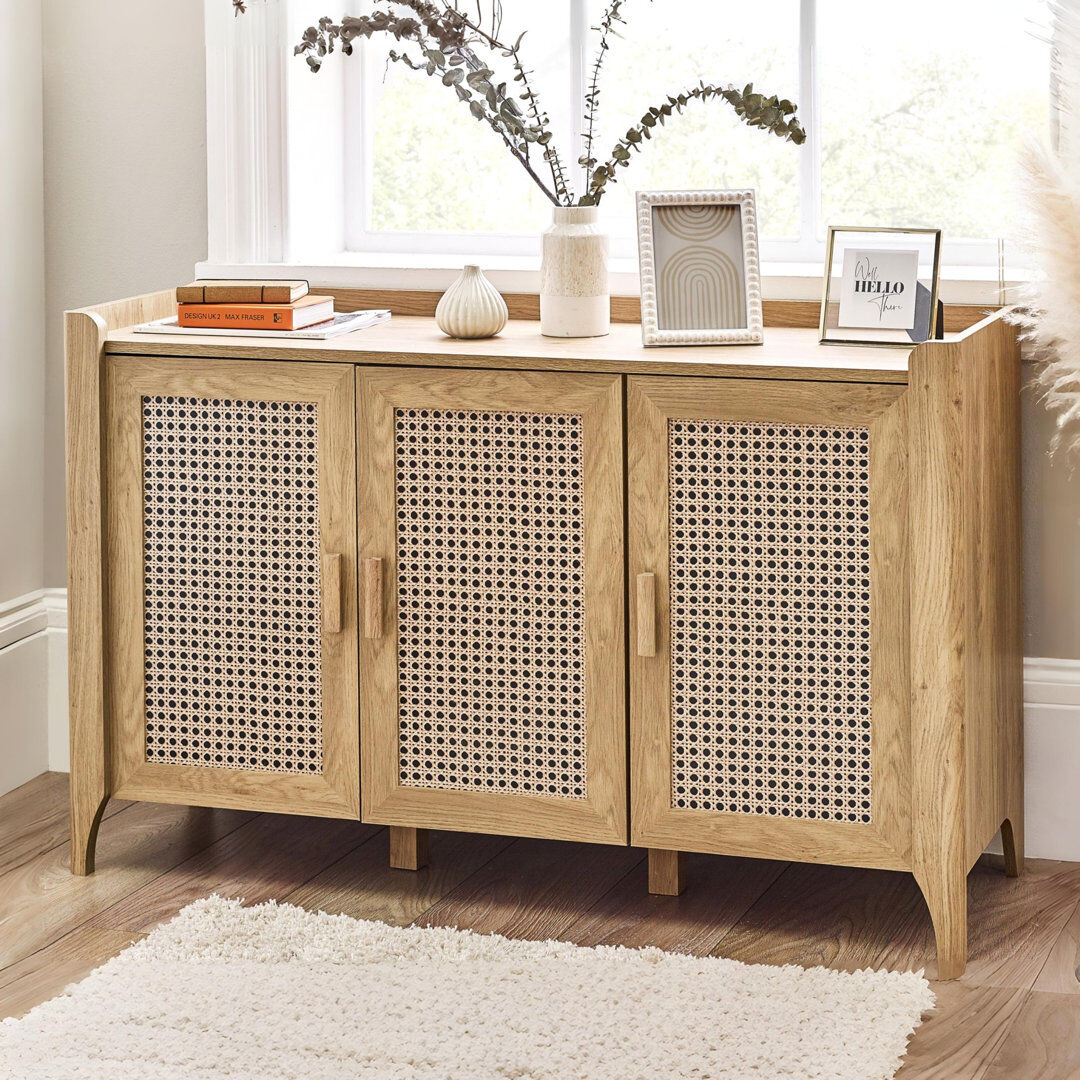 Bay Isle Home Albelo 120cm Sideboard Oak 75cm H X 120cm W X 41cm D