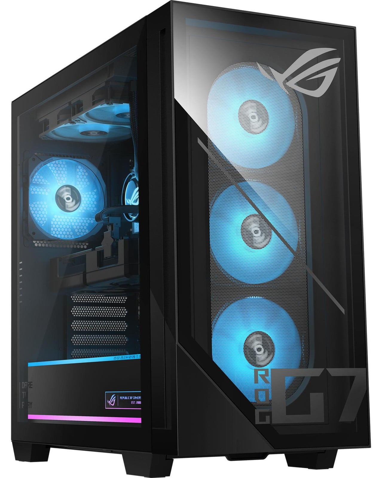 ASUS ROG Compleet systeem met 32 GB RAM, 2.000 GB HDD en NVIDIA GeForce RTX 5000
