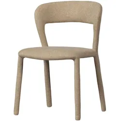 2er-Set DAHEIM Stuhl Noble Stoff Beige Sand