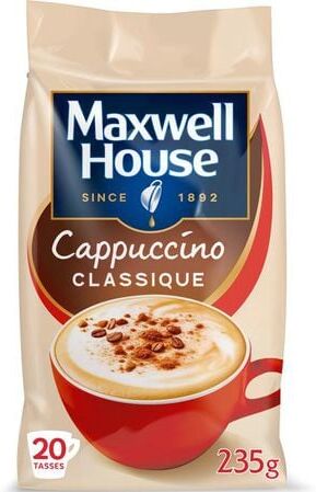 maxwellHouse Maxwell House - Cappuccino - Löslicher Kaffee 235 G - MaxiCoffee