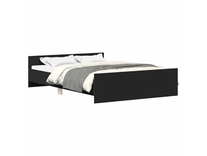 VENTE-FLASH Cadre de lit CHAMBRE - sans matelas - noir 140x190 cm -(73833203783)VIDAXL
