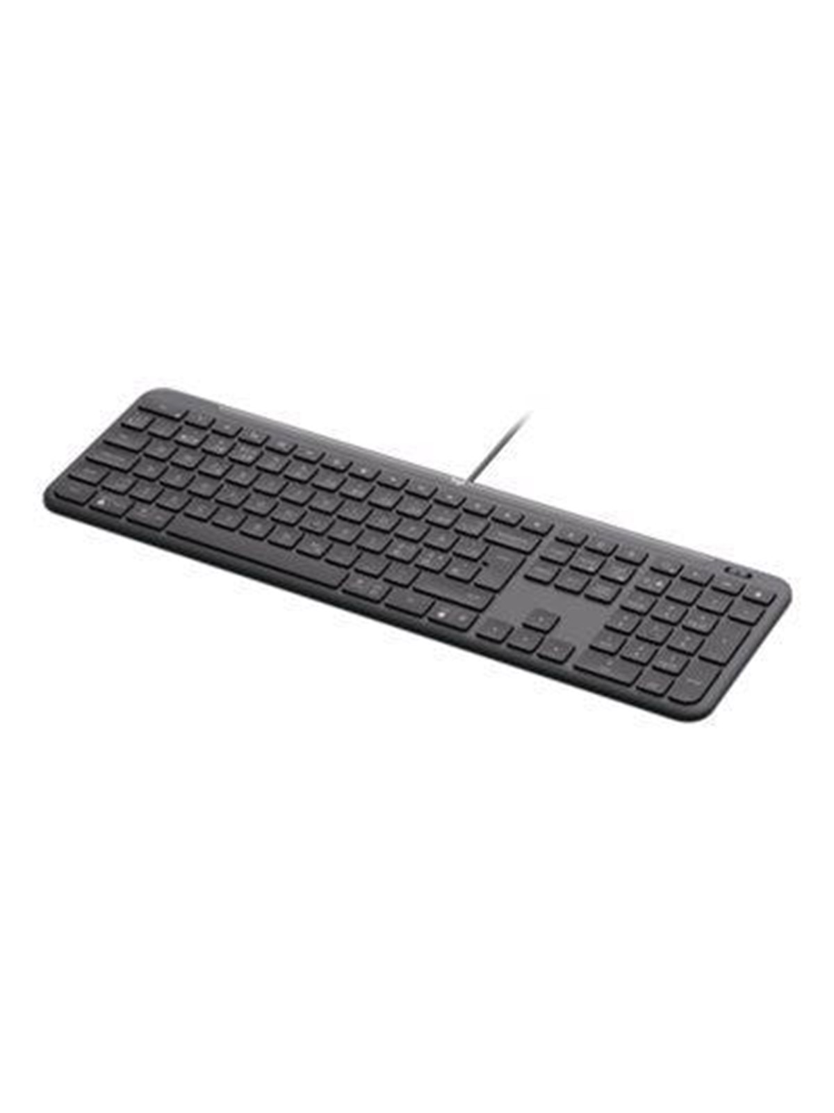 Logitech Signature Slim Wired K620 for Business - Tastatur - Dänisch/Norwegisch/Schwedisch/Finnisch - Grau