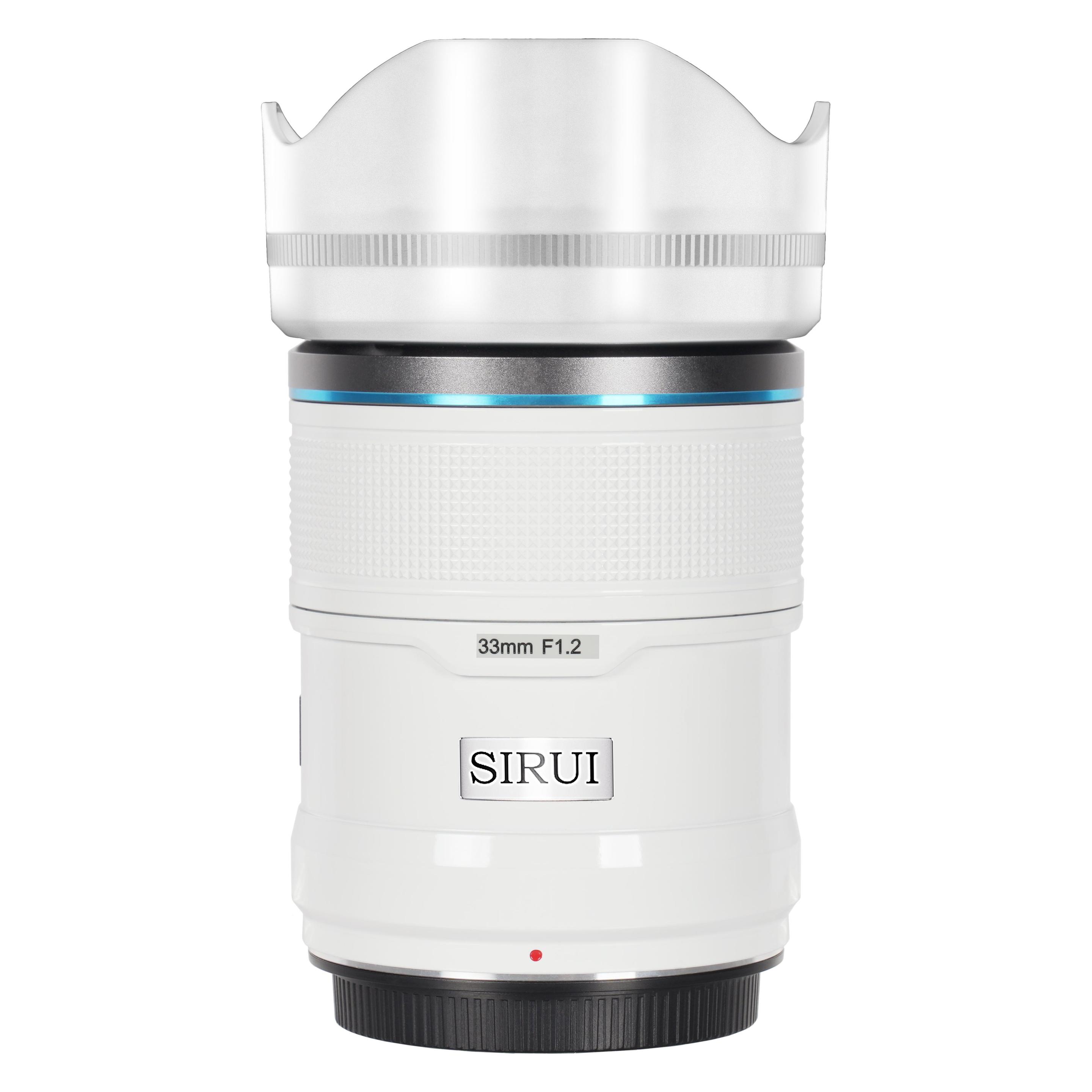 Sirui 33mm F1.2 APSC Auto-Focus Lens (Z Mount, White) (Nikon Z, APS-C / DX) (781156)