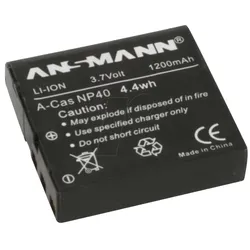 ANS 5022303/05 - Akku, Digitalkamera, kompatibel, 1200 mAh, Casio