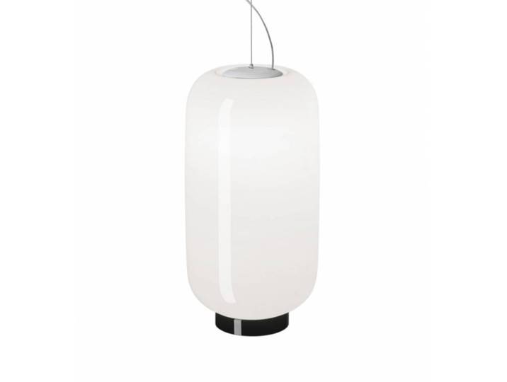 Foscarini Designer Hängeleuchte Chouchin Reverse 2, weiß / opal, für Küche, Glas, Design