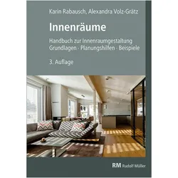 Innenräume, 3. Auflage, Fachbücher von Alexandra Volz-Grätz, Karin Rabausch