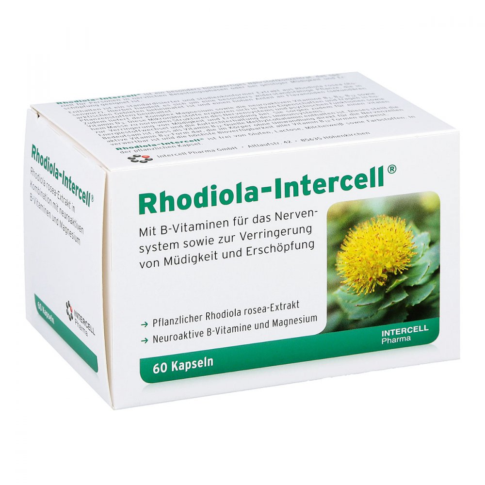 INTERCELL-Pharma GmbH Rhodiola Intercell Kapseln 10210276