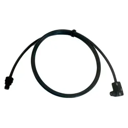 iDiving Erstklassiges 120cm Lichtleiterkabel mit Winkelstecker- 3mm Glasfaser - iDiving OPTO3 L mit einem Winkelstecker