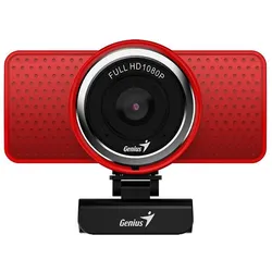 Genius ECam 8000 webcam 2 MP pixels USB Red (2 Mpx), Webcam, Rot